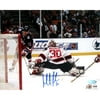 Martin Brodeur Save vs. Messier Single-Signed 8 x 10 Photograph