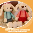 thumbnail image 3 of Bunny Stuffed Toy Cute Stuffed Animal Lovely Rabbit Toy Companion Bunny Party Favor, 3 of 9