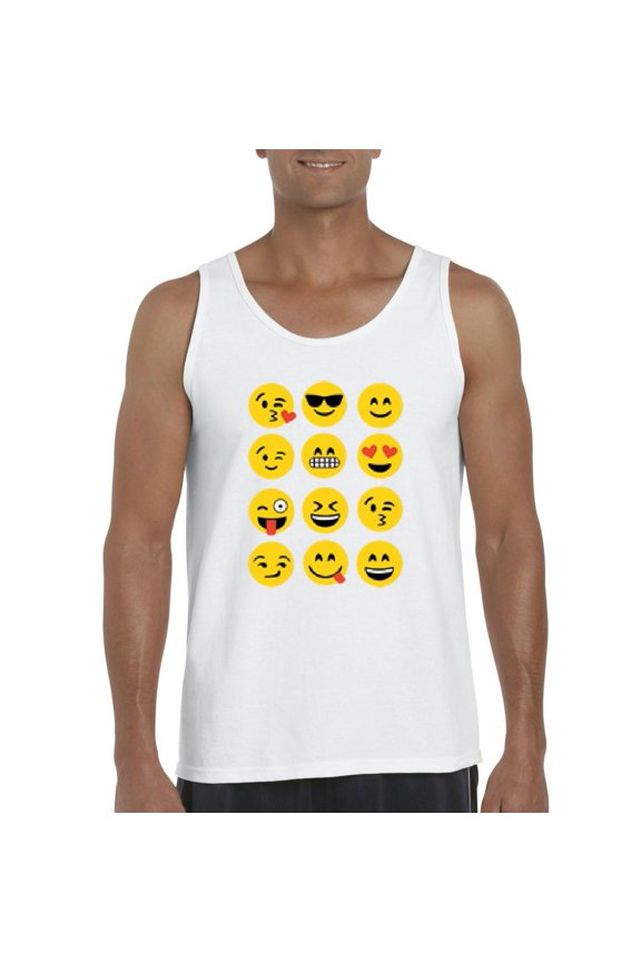 - Men's Tank Top for Men - Emoji Group
