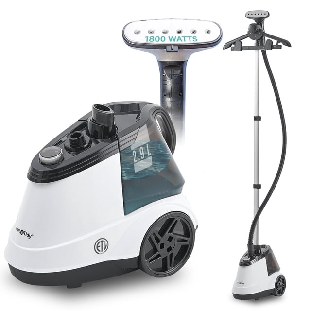 Vaporizador de ropa de pie True & Tidy Heavy Duty, 2,9 L, 1800 W