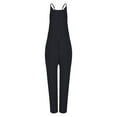 thumbnail image 5 of Prolriy Jumpsuits for Women, Casual Summer Jumpsuits Sleeveless Loose Spaghetti Strap Overalls Jumpers Womens Jumpsuit Black L, 5 of 6