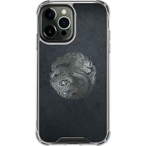 Skinit Fantasy & Dragons Chinese Black Dragon iPhone 13 Pro Max Clear Case
