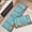 Summer Turquoise, variant on Summer Beach Kitchen Rugs and Mats Non Skid Washable Set of 2, Seashore Starfish Shell Mats for Floor, Tropical Beach Runner Rug, Summer Kitchen Decor