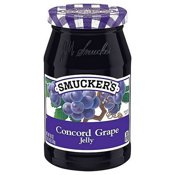 2 Pack Smuckers Jelly Concord Grape - 18 Oz