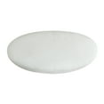 thumbnail image 6 of Studio Living Kingston Modern Upholstered Ottoman, White Boucle Fabric, 6 of 7