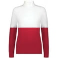 thumbnail image 2 of Holloway B22864155 Women Momentum Team Quarter-Zip Pullover, Scarlet & White - Large, 2 of 5