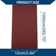 thumbnail image 4 of Papel de lija largo Unique Bargains P1200 393.70"x3.94" Rollo de lija roja de terciopelo 1 pieza, 4 of 6