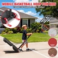 thumbnail image 6 of Toremore 29" Portable Basketball Hoop Outdoor, 3-7 FT Height Adjustable Basketball Goal System with Shatterproof Backboard for Kids/Teens in Backyard/Driveway/Indoor, 6 of 9