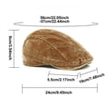 thumbnail image 4 of Stylish Unisex Beret Hat Soft Stretchable Adjustable Design For Daily Casual Outdoor Wear Comfortable Lightweight Headwear, 4 of 5