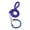 Blue Purple, variant on Necvior Nopull Dog Leash Outdoor Dog Training Leash All Size Dogs Adjustable Nylon Leash