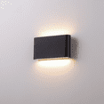 thumbnail image 1 of Lámpara de pared LED minimalista moderna para exteriores, impermeable, para patio, pasillo, sala de estar, dormitorio, mesita de noche, lámpara de pared de doble cabezal, 1 of 5
