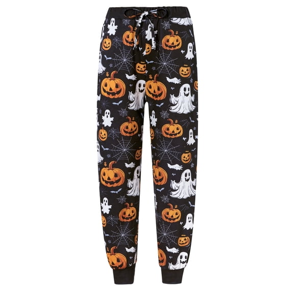 Aideaone Boys Halloween Pajama Pants Kids Long PJ Bottoms with Pockets 3D Print Sleepwear for Boys 7-16 Years