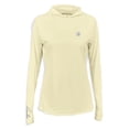 thumbnail image 2 of SCALES Frigate Paradise Womens Hooded Performance Shirt Yellow, XLarge Hoodie, 2 of 9