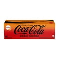 thumbnail image 2 of Coca-Cola Spiced Zero Sucre Fridgepack Cans, 355 mL, 12 Pack, 2 of 15