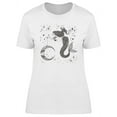thumbnail image 1 of Beautiful Mermaid With Moon  T-Shirt Women -Image by Shutterstock, Female Large, 1 of 2