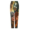 thumbnail image 4 of Harley Quinn Joker Pajama Bottoms for Women Novelty Lounge Daily Cozy Soft Sleep Pajamas Pants Long Sleepwear, 4 of 7