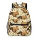 thumbnail image 1 of Easygdp Retro Squirrel Mochila Ergonómica Versátil para Laptop - Múltiples Bolsillos, Correas Ajustables, Unisex para Escuela, Viajes y Actividades al Aire Libre-One Size, 1 of 5