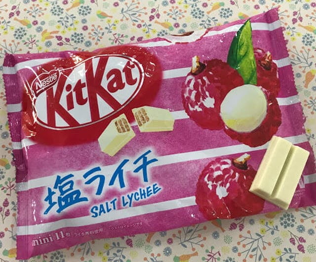 Japanese Kit Kat Salt Lychee Flavor KitKat Chocolates