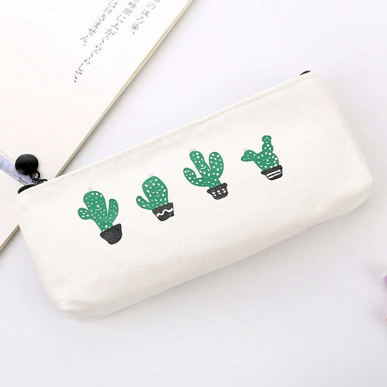 Wovilon Small Pencil Case Student Pencil Pouch Coin Pouch Office Stationery  Organizer For Teen School 