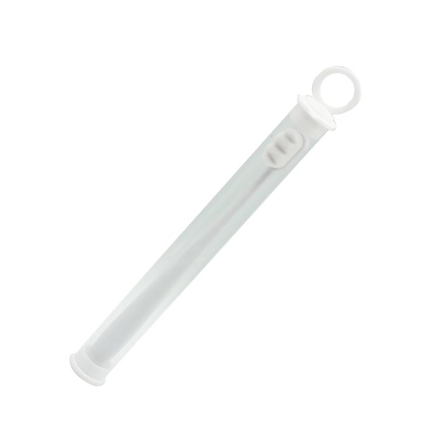 Vogacara Cepillo de flexible con agarre de caja Suministros para el cuidado Mango ergonómico Herramienta de limpieza oral para el hogar de cuidado de los oídos Blanco/Forma de onda/Caja Vogacara CE012357-02B