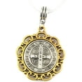 thumbnail image 2 of Saint Benedict Medal | St Benedict Medals for Saint Necklace for Men or Women This San Benito Medal or Medalla de San Benito is Great as a Gift for Religious Pendants for Men or Women of San Benito, 2 of 9