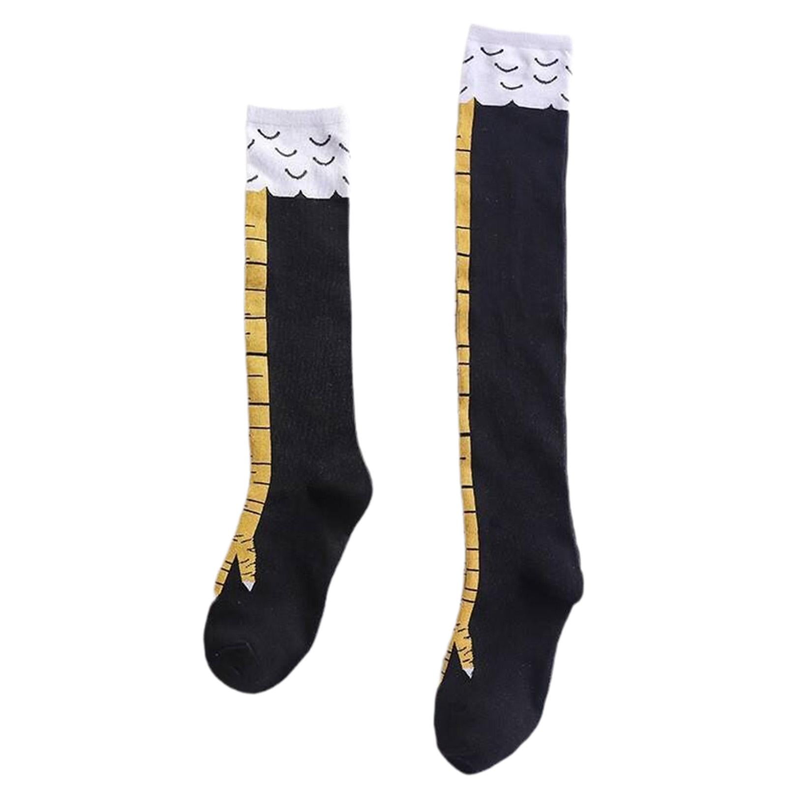 2 pares de calcetines cómodos de pies de pollo para el regalo de ...