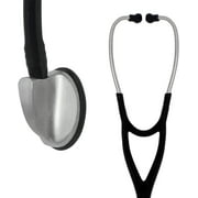 EverOne Professional Style Cardiology Stethoscope, Black, 27 Inch