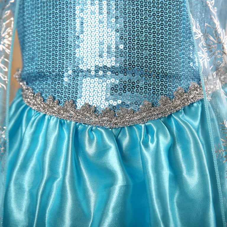 Movie Snow Queen Halloween Costume Adult Elsa Cosplay Fancy Dress