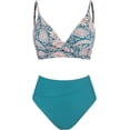 thumbnail image 3 of Maillot de Bain une Pièce pour Femme à Volants, Lacé, Tenue de Plage, Contrôle du Ventre, Costume de Bain, 3 of 4