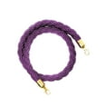 thumbnail image 1 of Rope Barriers - Heavy Duty Crowd Rope Barrier for Control Stanchions 1.5m Purple, 1 of 7