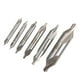thumbnail image 5 of 6 uds brocas de centro HSS, torno de avellanado, herramienta de trabajo de metal, herramienta de mano para madera dura, madera contrachapada, aleación Sunnimix Broca, 5 of 7