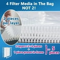 thumbnail image 6 of Air Filter - Furnace/HVAC, 14x14x1, MERV 11 - 5-Pack, Reusable ABS Frame - Pleated PET/PP, 6 of 10