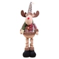 thumbnail image 1 of Decoración de Papá Noel de peluche Sincero con Pata Extensible adorno navideño de pie, 1 of 7