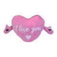 thumbnail image 1 of Peluche musical con sonido rítmico, regalo de Navidad, peluche educativo en forma de corazón. Rosa, 1 of 7