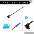 thumbnail image 4 of Kit de adaptador de fusible mini, conector de portafusibles, 2 paquetes, portafusibles de cuchilla DC 32V con 8 fusibles (10A+15A), 4 of 7
