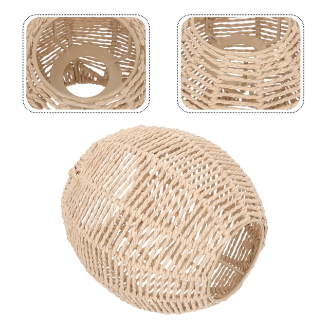 WRITWAA Pantalla Colgante Para De Color Khaki Ideal Para Y Comedor