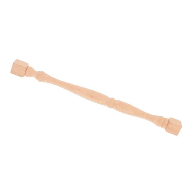 GOOHOCHY Wooden Baluster : Decorative Unpainted Unfinished Wood Railing Column For Furniture Repair Accessories Crafts