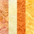 thumbnail image 2 of JubileeYarn Feather Whimsy Eyelash Yarn - 50g/Skein Fine Polyester Faux Fur - Shades of Orange - 4 Skeins, 2 of 6