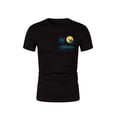 thumbnail image 4 of ShiShine Men's Graphic T-Shirt Casual Short Sleeve Crew Neck Summer Beach Tee Lightweight Breathable Top for Vacation Daily Wear, 4 of 5