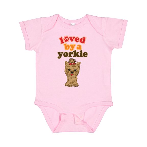 Inktastic Yorkshire Terrier Dog Yorkie Boys or Girls Baby Bodysuit