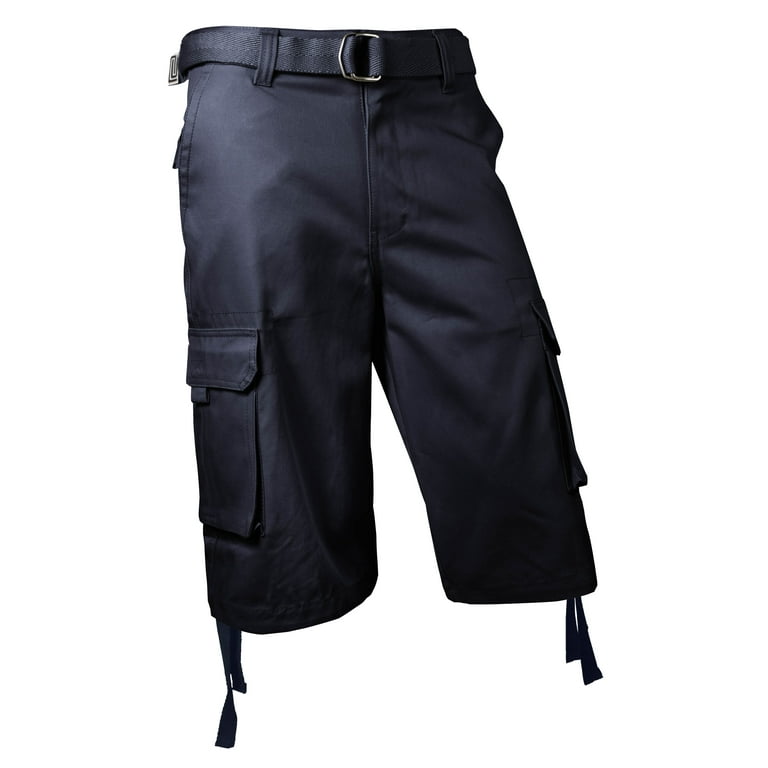 Pro Club Premium Men's Utility Twill Cargo Shorts 