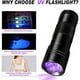 thumbnail image 3 of Rewera Violet 12LED UV Linterna Ultravioleta 395 Lámpara de Detección de Dinero Detección de Agente Fluorescente, 3 of 5