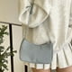thumbnail image 5 of Bolso de hombro de moda para mujer | Bolso casual de cuero PU | Bolso bandolera bandolera versátil Messenger | Diseño elegante | Correa ajustable | Multiusos | 21x13x7cm | 1 ud., 5 of 5