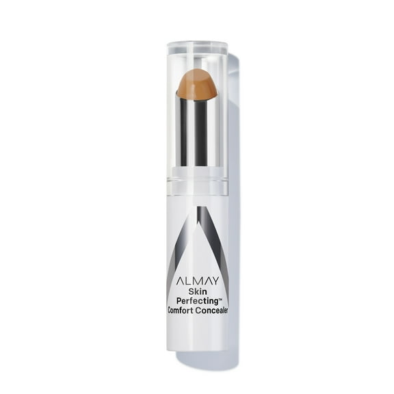 Almay Skin Perfecting Comfort Concealer, Hypoallergenic, Cruelty Free, Fragrance Free, Dermatologist Tested, 240 Dark