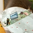 thumbnail image 4 of Bathtub Tray Expandable Shelf Caddy with Non Slip Handle for Bedroom, 4 of 7