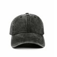 thumbnail image 5 of ZQUUVOU Women's and Men's Denim Baseball Cap Washed Distressed Soft Top Curved Brim Hat Vintage Outdoor Casual Black, 5 of 7