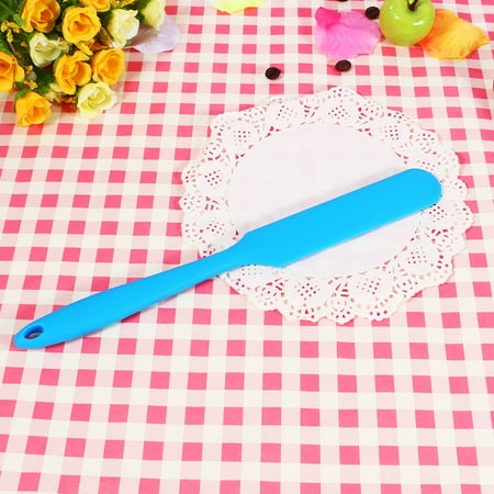 - Dilwe Kitchen Cake Cream Butter Spatula Mixing Batter Scraper Brush Handle Silicone Baking Cook Tool, Brush,Spatula