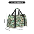thumbnail image 3 of Disketp Colorful Hawaii Palms Bolsa de Viaje Tipo Duffle, Bolso de Mano para Fin de Semana para Mujer, Bolsa de Gimnasio Ligera para Hombre, Esencial para Viajes, 3 of 7