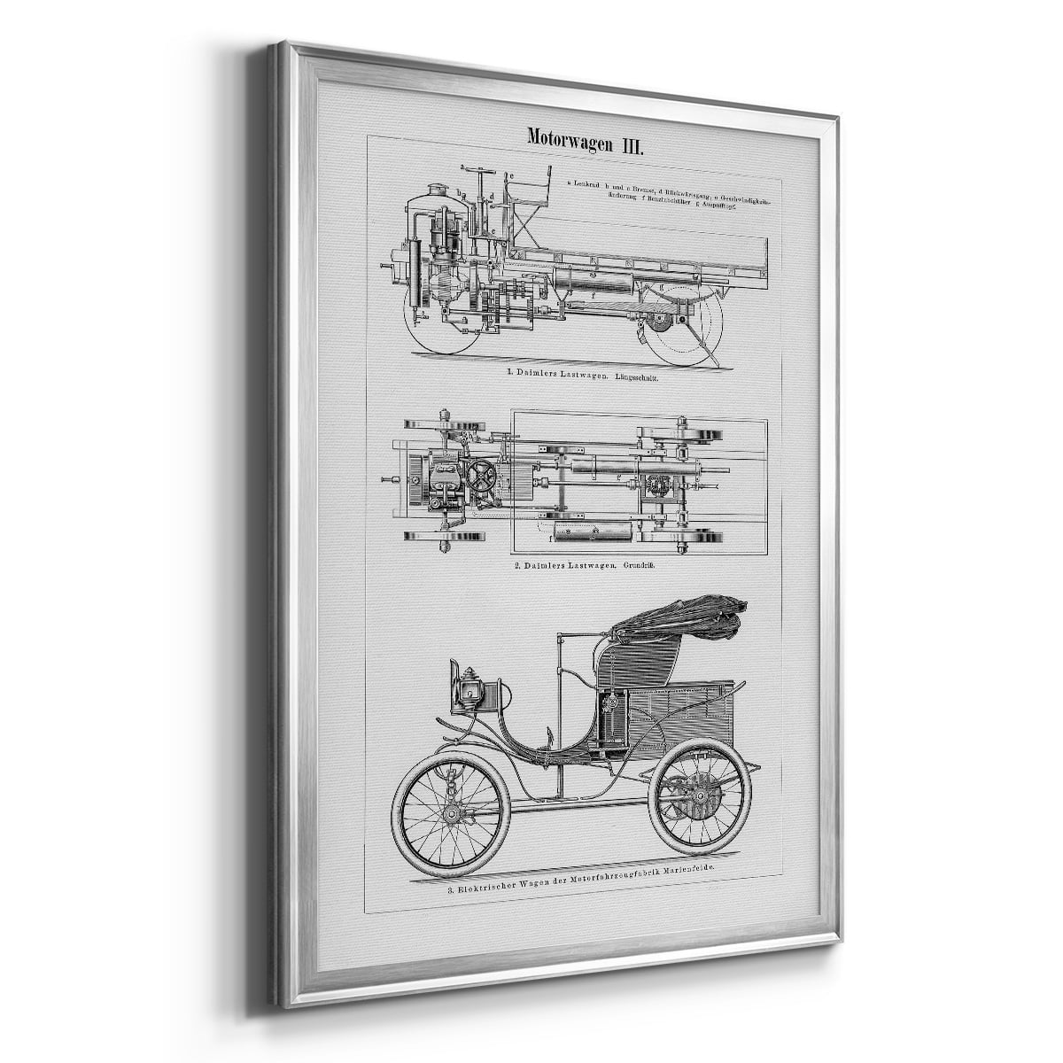 Industrial Motorcar Premium Classic Framed Print - Ready to Hang