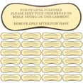 thumbnail image 1 of 50pcs Sticker protector de trajes de protección Pantalones de calcomanía protectores Liner, 1 of 8